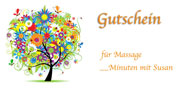 Massagegutschein für Massagepraxis München Haidhausen
